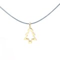 Silver+Surf Jewellery tree S gold plated