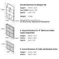 OverBoard Laptop Tablet Organizer M for Backpacks
