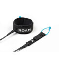 ROAM Surfboard Leash Premium 9.0 Knie Schwarz