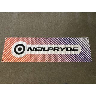Banner, NeilPryde orange / lila - 250 x 70 cm