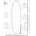 ROAM Boardbag Surfboard Coffin Wheelie 8.0