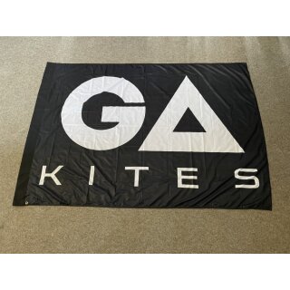 Fahne, Gaastra Kites / GA Kites schwarz - 210 x 150 cm