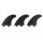 ROAM Thruster Fin Set Allround Large two tab Schwa