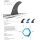 ROAM Surfboard Single Fin 9 Inch US Box Teal