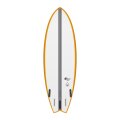 Surfboard TORQ TEC Summer Fish 5.6 Rail Orange