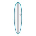 Surfboard TORQ TEC V+ 7.8 Rail Blau