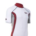 Ascan Lycra Shirt white/red