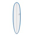 Surfboard TORQ TEC-HD 24/7 9.0 T&uuml;rkise Rail