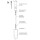 ROAM Surfboard Leash Premium 6.0 gray