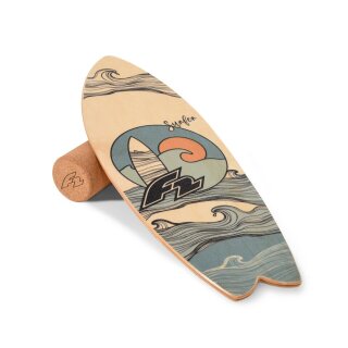 Balance-Board F2 Surfer inkl. Kork-Rolle