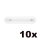 FUTURES Finbox F1 ILT 3/4 Inch white 10 pcs