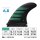 FUTURES Thruster Fin Set F6 Alpha MEDIUM