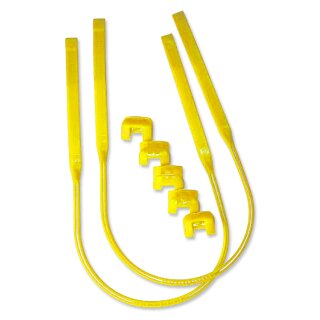 Trapeztampen Clip Harness Lines Vario gelb