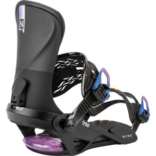 Snowboard-Bindung Nitro Fate Ultra Black 2025 / 2026